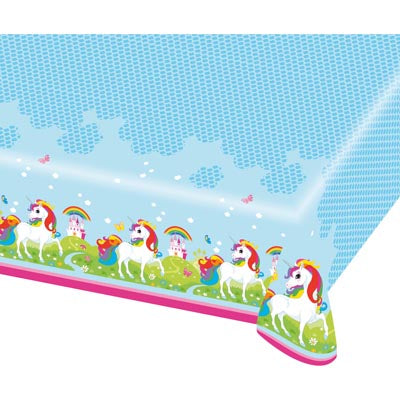 Unicorn Plastic Tablecloth