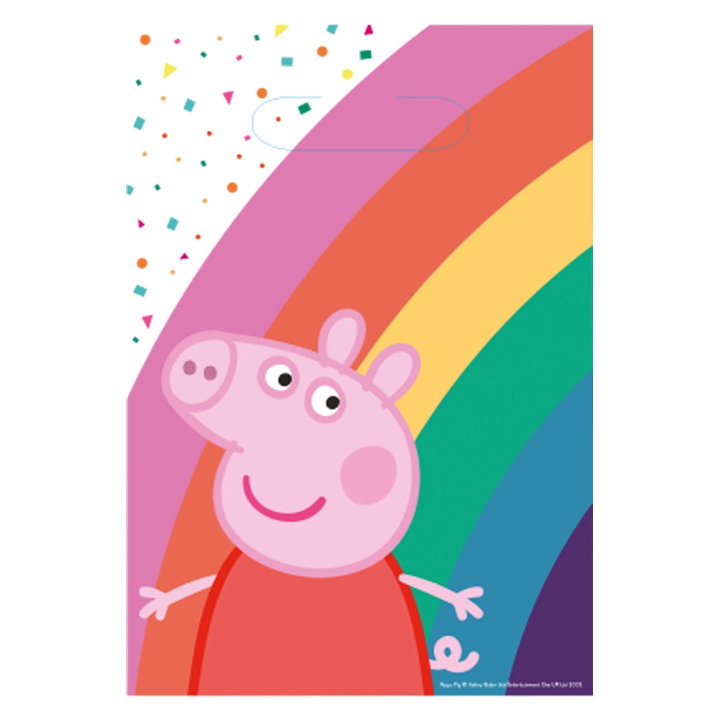 Peppa Pig Loot Paper Bags Pack of 8