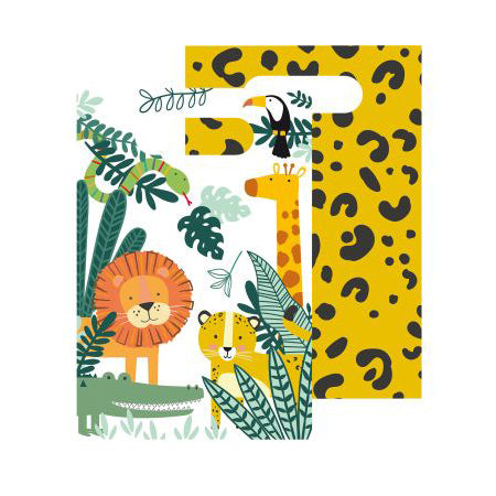 Get Wild Party Paper Bags Pack of 8