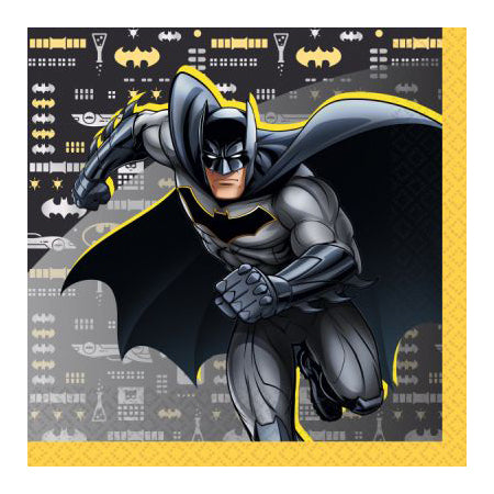 Batman Paper Napkins Pack of 16