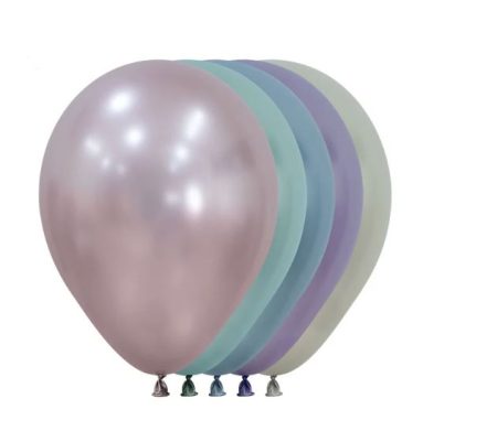 Silk Assorted Colours 12.5cm Latex Balloons Pack of 100