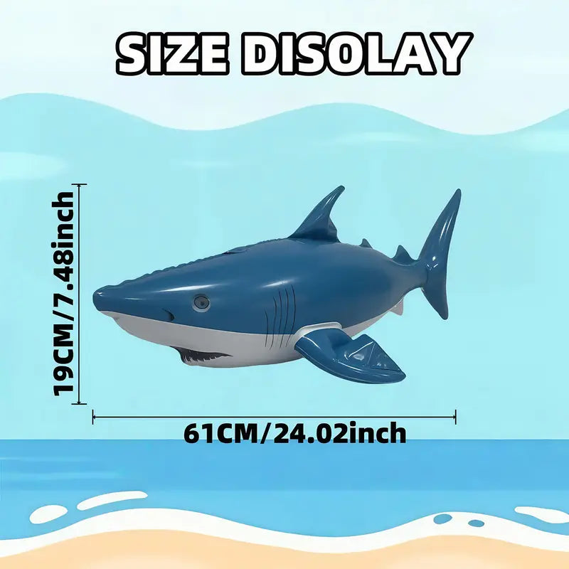 Inflatable Shark Pool Party Decor