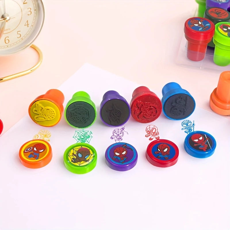Spiderman Spidey and Friends Stamp Favors Pack of 12