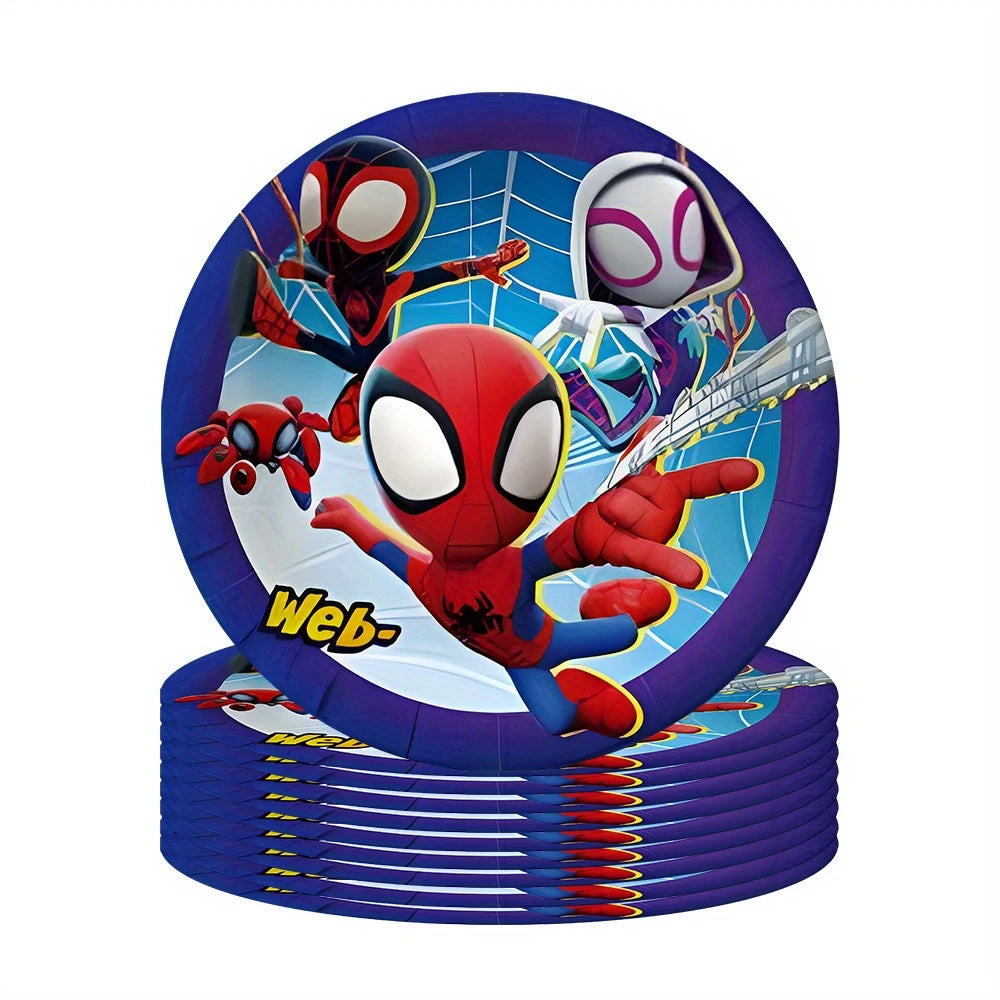 Spidey and Friends Tableware Set for 10 Guests