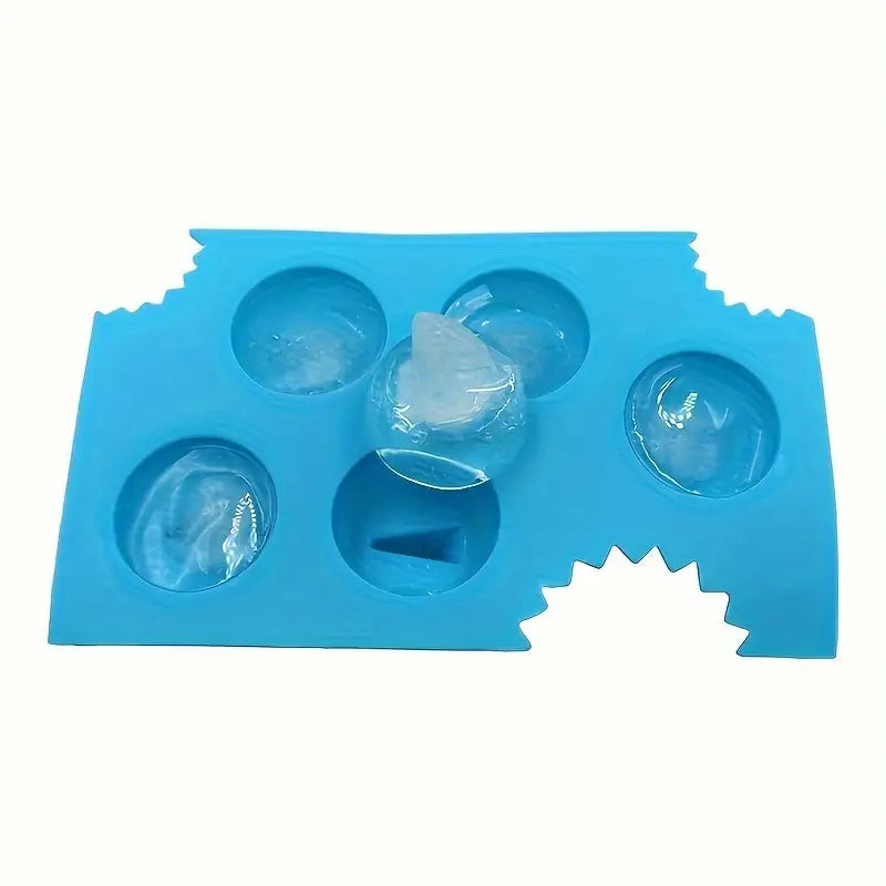 Silicone Shark Ice Cube Tray