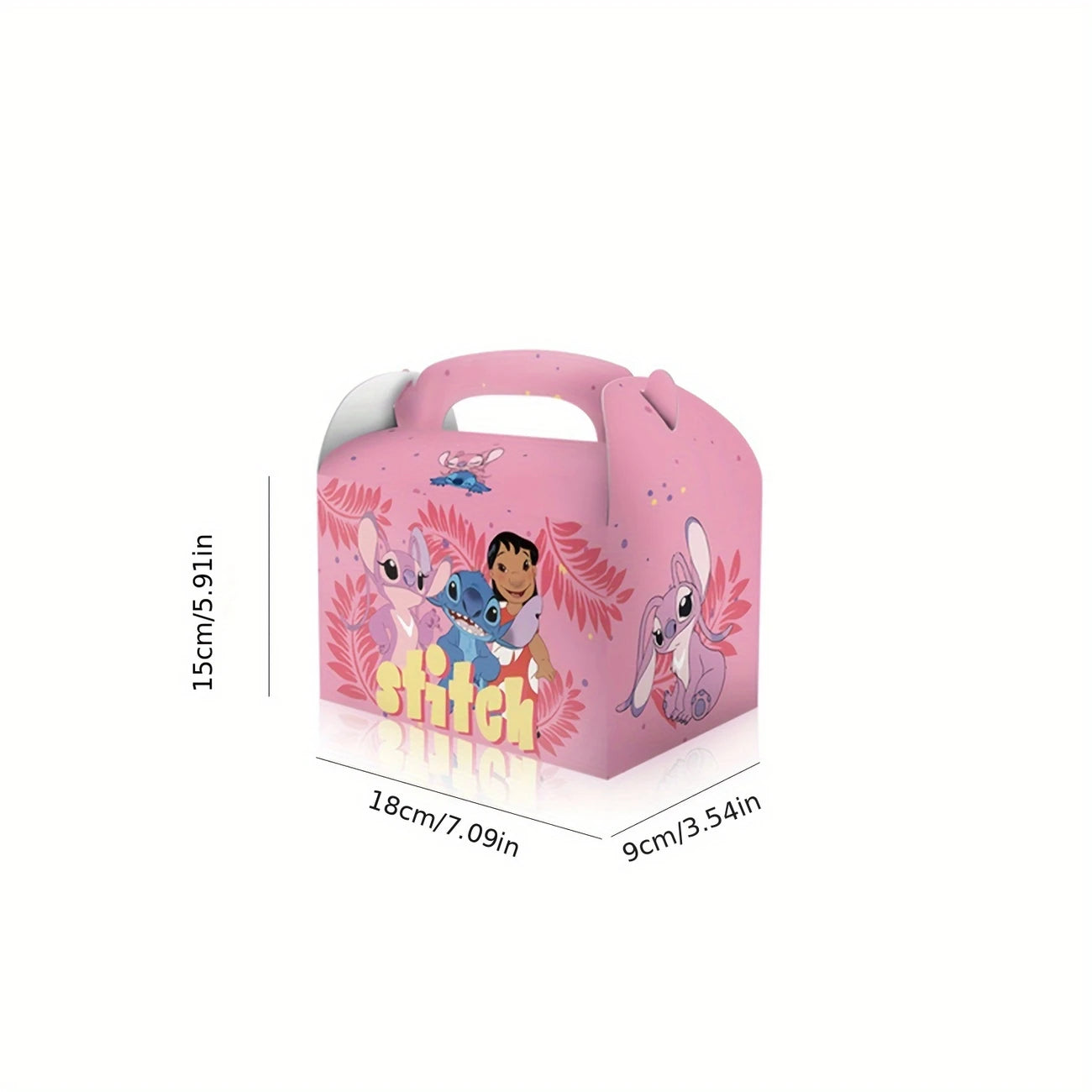Stitch Party Favor Boxes Pack of 12
