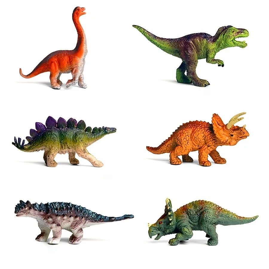 Dinosaur Toy Figurines Pack of 6