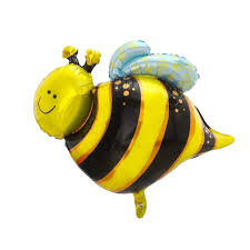 Happy Bee Supershape Foil Balloon
