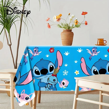 Stitch and Angel Plastic Tablecover