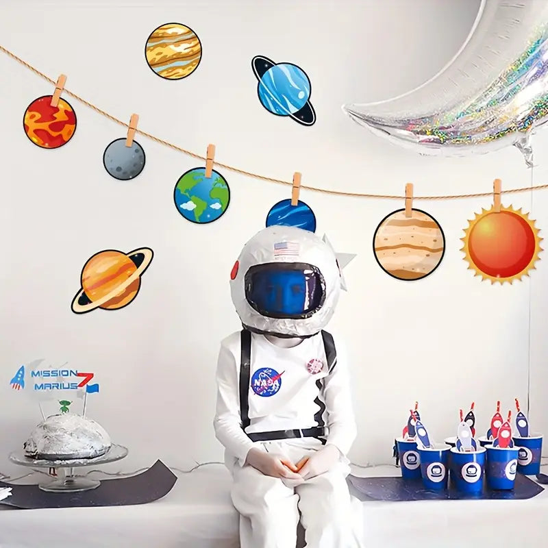 Solar System Wall Decor Pack of 45