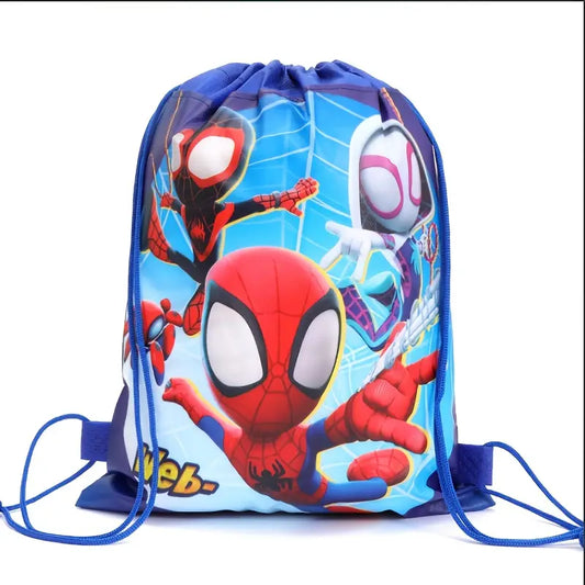 Spidey & Friends Drawstring Bags Pack of 12