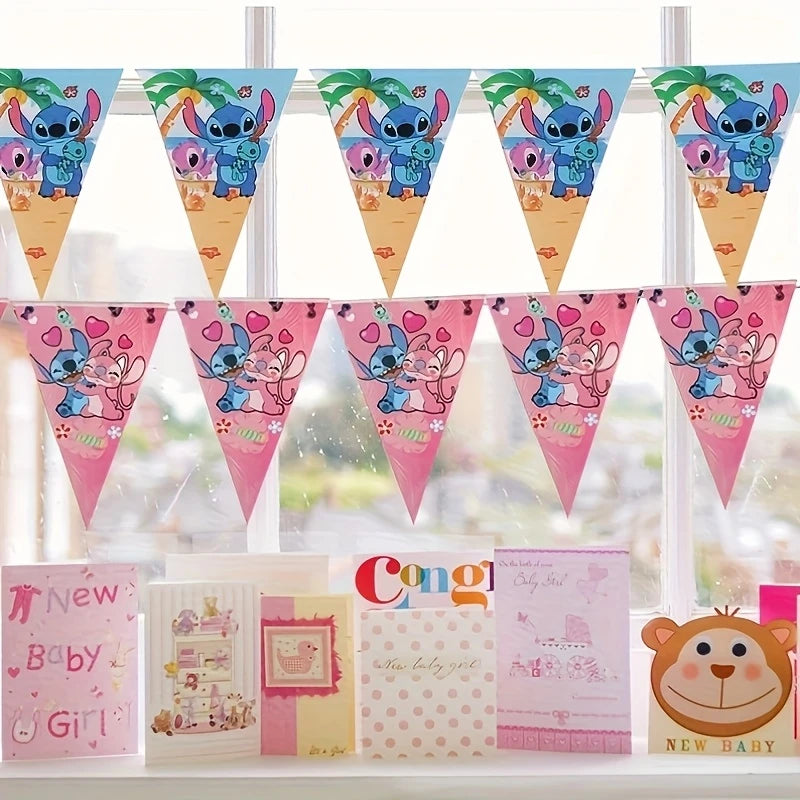 Stitch Paper Flag Banner