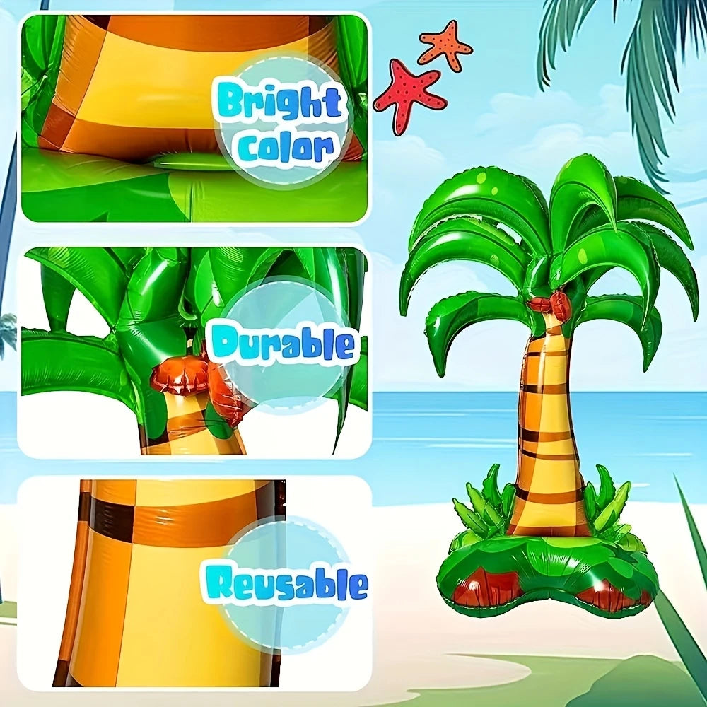 3D Standing Palm Tree Foil Balloon