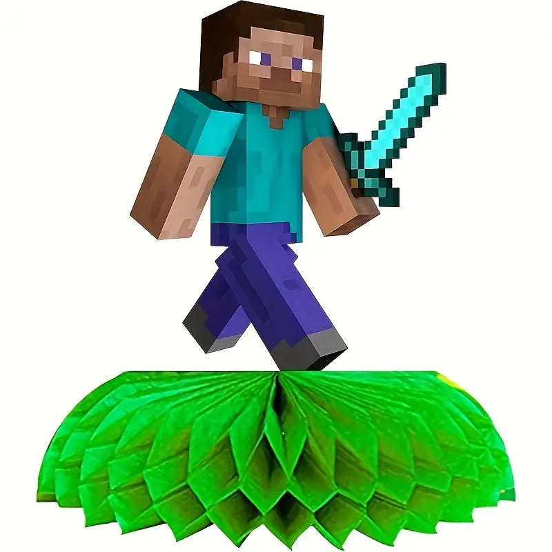 Minecraft Honeycomb Table Decor Pack of 5