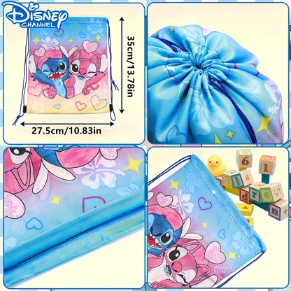 Stitch & Lilo Drawstring Bags Pack of 18