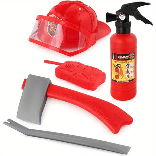 5pcs Firefighter Role-Playing Set