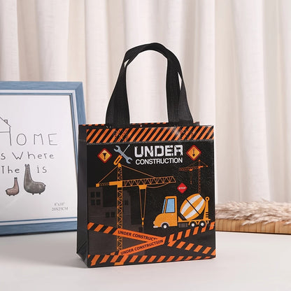 Construction Vehicle Party Bags Pack of 12