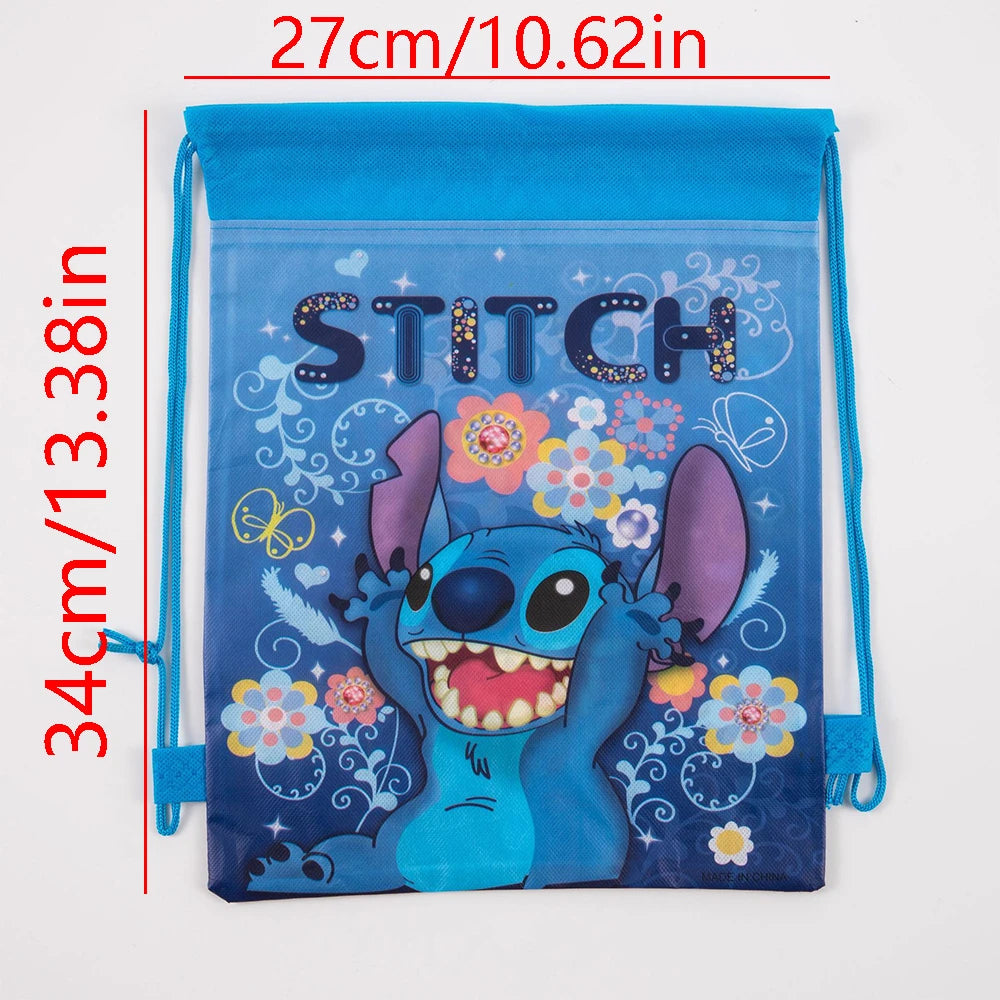 Stitch Drawstring Bags Pack of 12