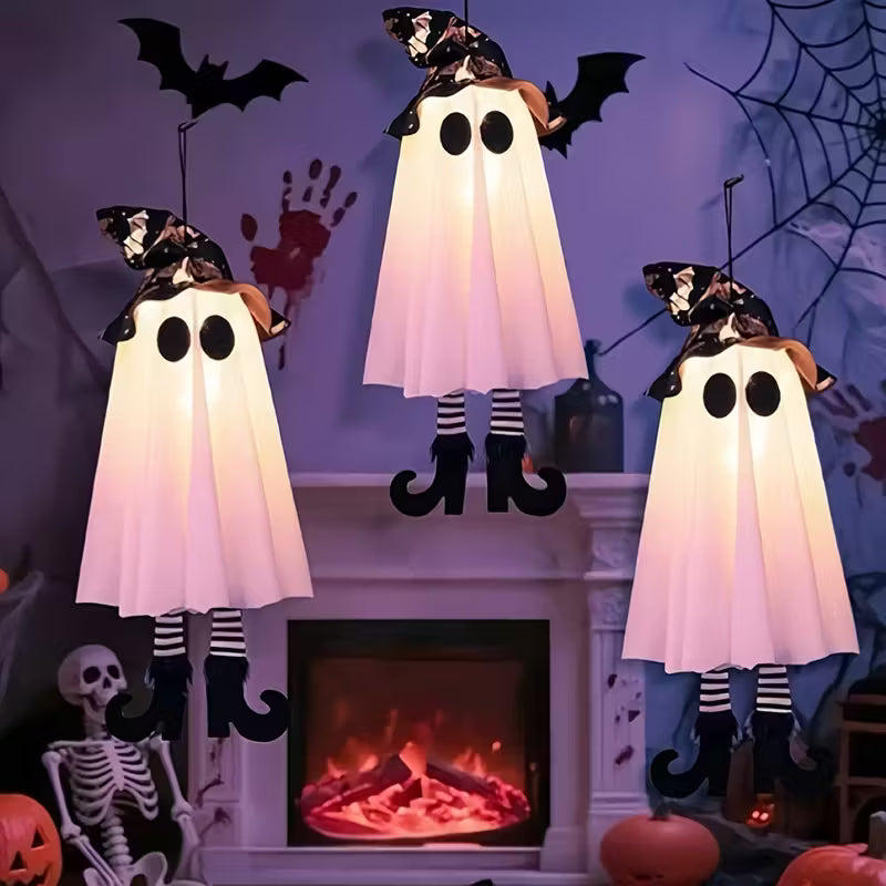 Spooky LED Ghost Hanging Decor