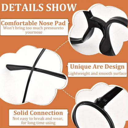 Harry Potter Plastic Round Glasses Frames Pack of 5