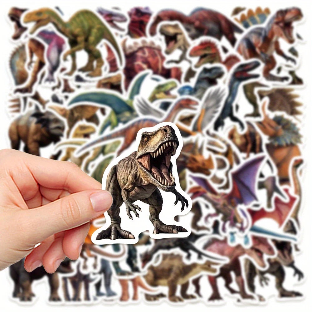 Jurassic Dinosaur Stickers Pack of 50