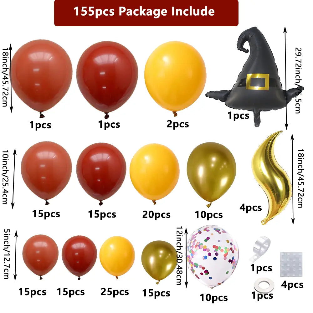 Harry Potter Magical Wizard School Balloon Garland Kit