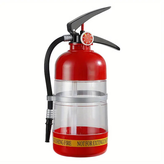 Acrylic Fire Extinguisher Shape Liquor Dispenser
