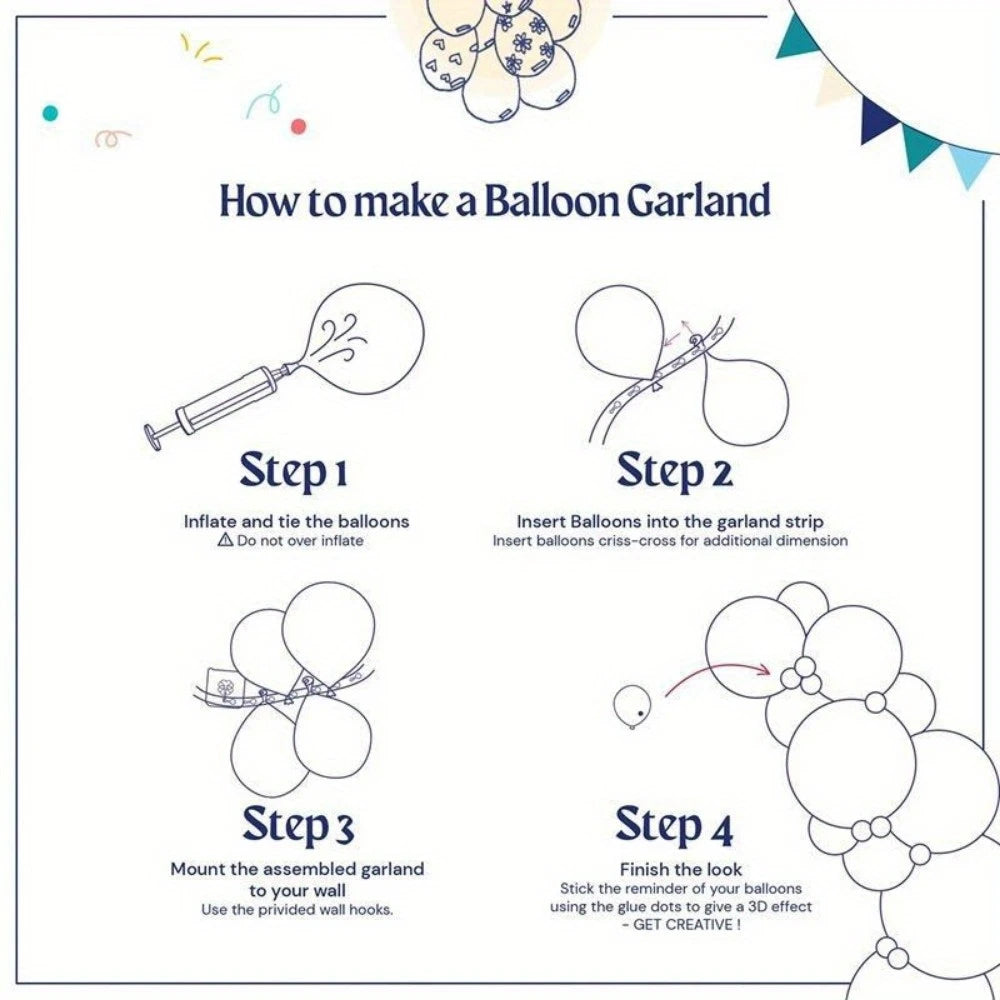 Game Theme Balloon Garland Kit