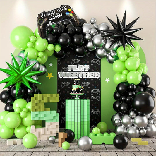 Game Theme Balloon Garland Kit