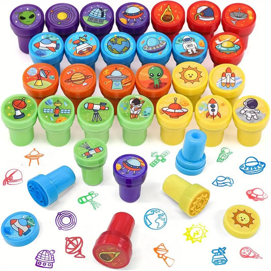 Galaxy Space Stamp Favors Pack of 26