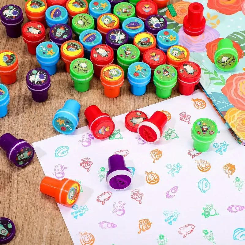 Galaxy Space Stamp Favors Pack of 26