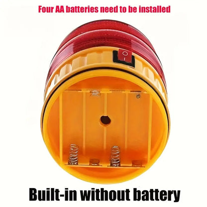 Rotatable RED LED Light with a Magnetic Base for Cars