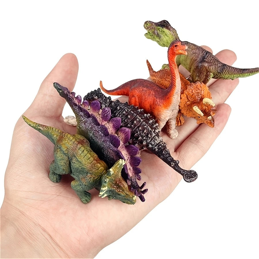 Dinosaur Toy Figurines Pack of 6