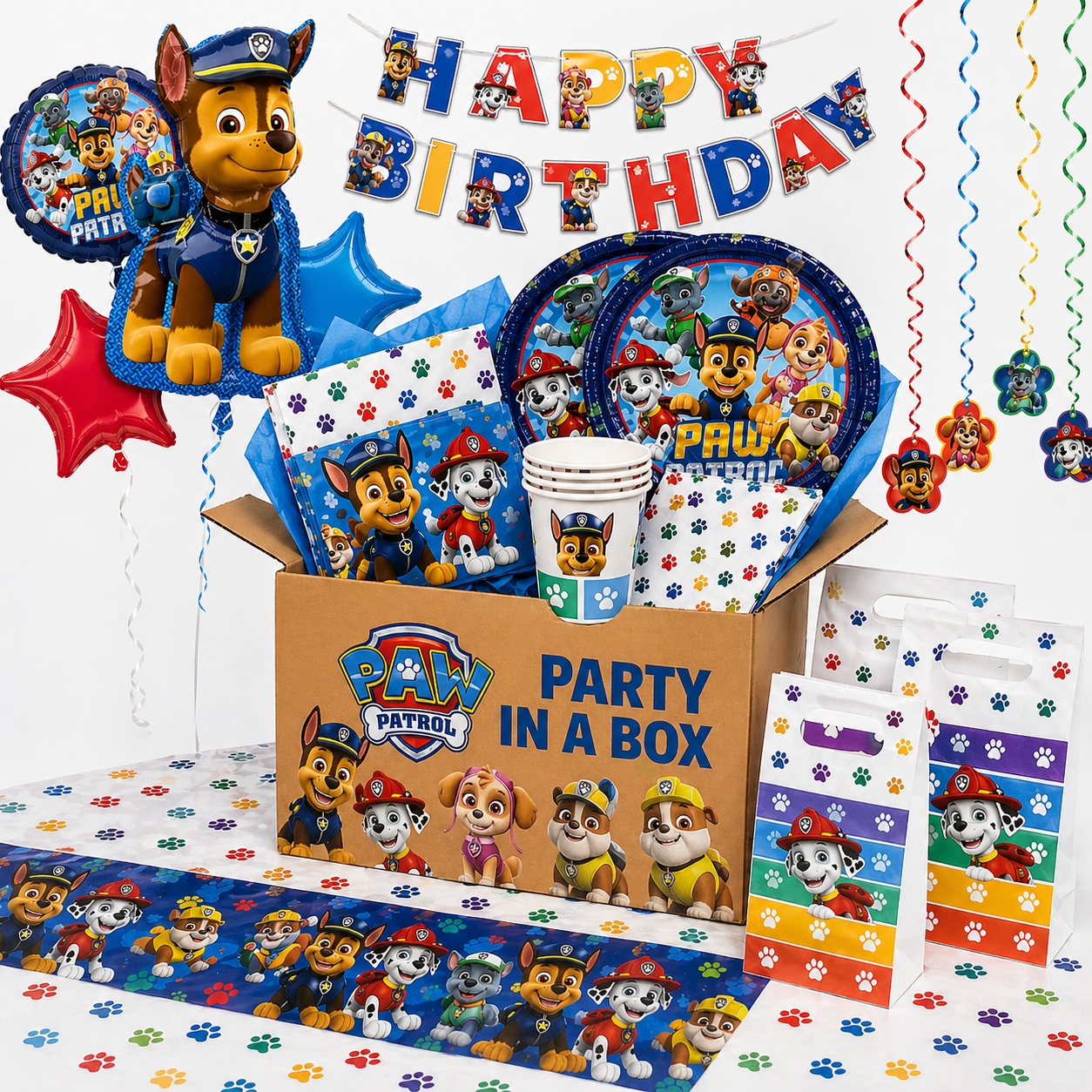 🐾 Paw Patrol Party Box – 20 Guests