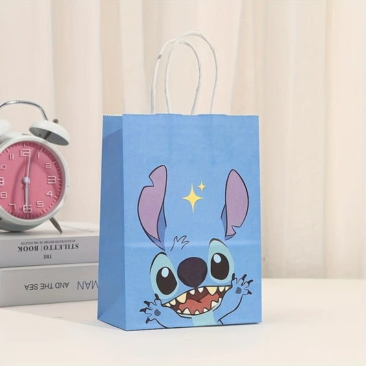 Stitch and Angel Kraft Paper Party Bags Pack of 12