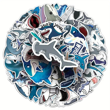 Shark Stickers Pack of 50
