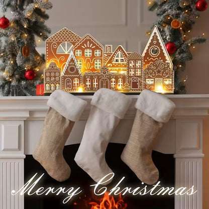 Christmas Gingerbread House Tabletop Decoration