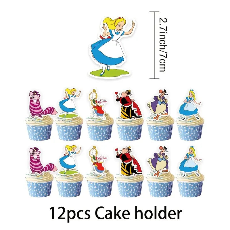 Alice in wonderland decorations kit