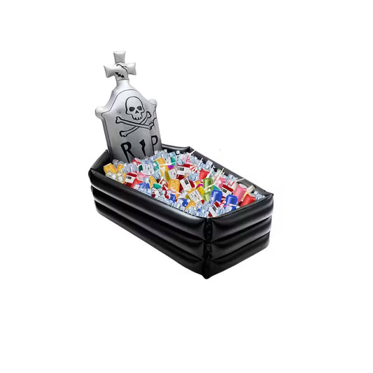 Inflatable PVC Graveyard Tombstone Drinks Holder