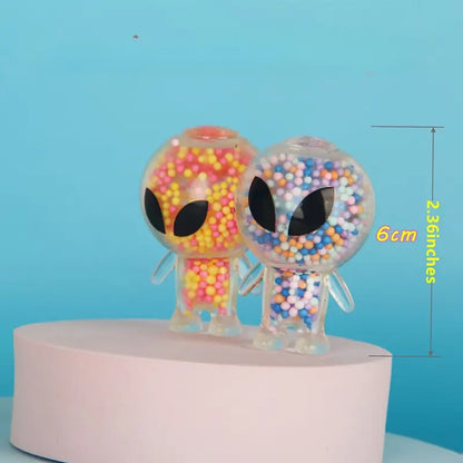 Mini Soft Alien Toys for Party Favors Pack of 8
