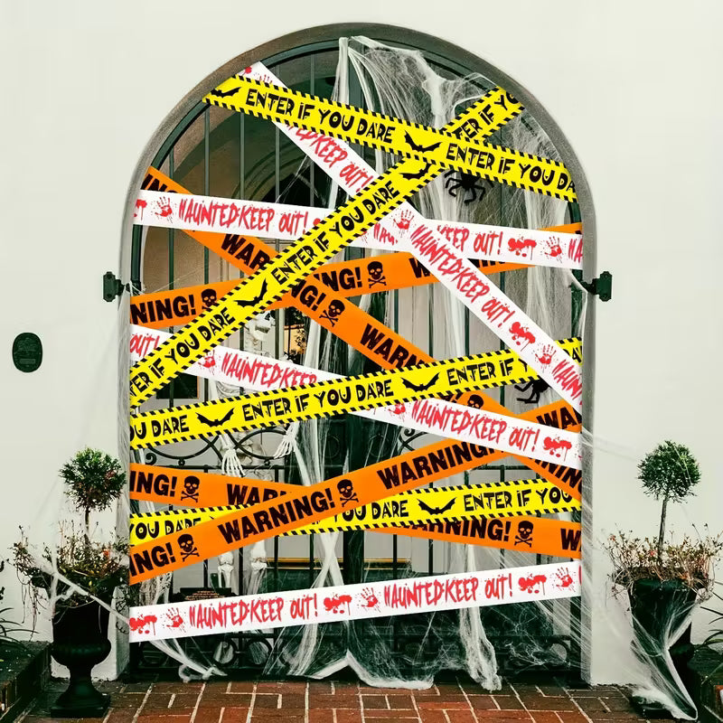 Halloween Caution Tape Pack of 3