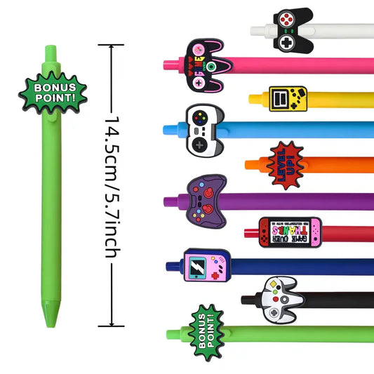 Gaming-Themed Gel Pens Pack of 10