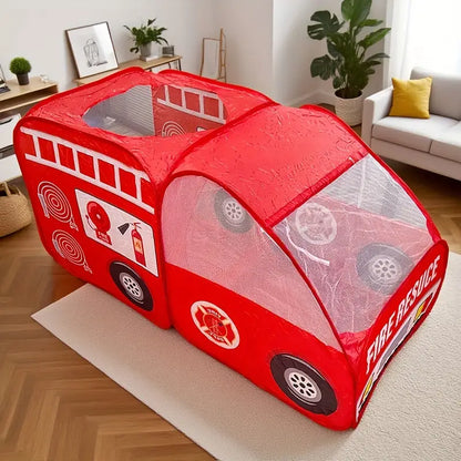 Fire Truck Large-Sized Kids Tent