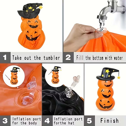 Inflatable PVC pumpkin Halloween decoration