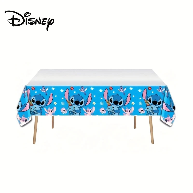 Stitch and Angel Plastic Tablecover
