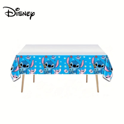 Stitch and Angel Plastic Tablecover