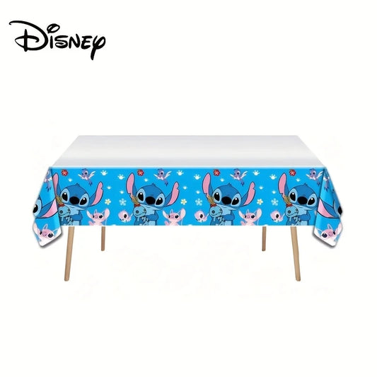 Stitch and Angel Plastic Tablecover