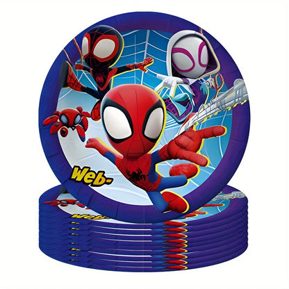 Spidey and Friends Tableware Set for 10 Guests