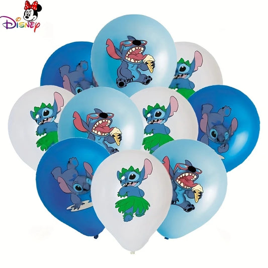 Stitch Themed Latex Balloons Pack of 18