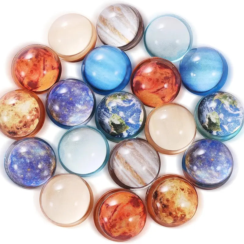 Space Solar System Eight Planets Bouncy Balls Pack of 24